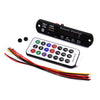 12V MP3 WMA Placa decodificadora Módulo de audio USB TF Radio con Bluetooth para accesorios de automóvil