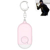 130dB IP44 Linterna de alarma anti-lobo recargable impermeable alarma personal inteligente, embalaje en inglés (rosa)