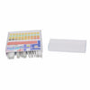 100 tiras / caja Tiras de prueba de pH Papel de prueba de tornasol premium de escala 0-14 Ideal para probar el nivel de pH del agua