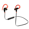 AiWei BT-01 Auricular inalámbrico Bluetooth con gancho para micrófono Auricular deportivo (rojo)