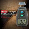 MD-4G Medidor de humedad de madera de 4 pines Medidores de humedad de grano de suelo LCD digital