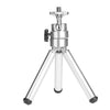 Mini Telescópico portátil Telescópico Trípode DSLR Tabla de cámara Soporte de trípode para Gopro Hero9 Negro / Hero8 Negro / 7/6/5/5 Sesión / 4 Sesión / 4/3 + / 3/2/1, DJI Osmo Acción, Xiaoyi y otra acción Cámaras