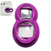 2PCS Selfie Mirror para Polaroid Mini7s / Mini8 (Morado)