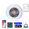 Lámpara de ventilador recargable USB Lámpara de campamento multifunción para tienda de transmisión en vivo, Estilo: Luz de ventilador