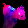 Juguetes educativos de los niños electrónicos del animal doméstico de la música luminosa linda del LED, color al azar