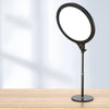 Soporte de luz de relleno de belleza de escritorio para fotografía de transmisión en vivo de 14,2 pulgadas y 36 cm, estilo: versión grande (negro)