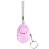 Alarma anti-perdida de 120dB Alarma anti-lobo con luz LED (Rosa)