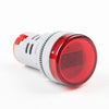 AD16-22DSV Mini pantalla digital 60-500V Indicador general Voltímetro de CA, orificio abierto: 22 mm (rojo)