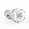 AD16-22DSV Mini pantalla digital 60-500V Voltímetro de CA con indicador general, orificio abierto: 22 mm (blanco)
