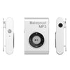 C26 IPX8 Reproductor de música MP3 impermeable para deportes de natación, buceo con clip y auriculares, soporte FM, memoria: 8 GB (blanco)