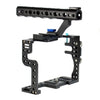 Camera Metal Video Cage Many Stabilizador para Panasonic Lumix GH3/GH4 (negro)