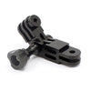 Cámara de acción Aleación de aluminio universal Arm de ajuste de tres vías Adaptador de 360 grados (negro)