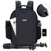 Bolsa de cámara CADEN USB SLR PROFESSIONAL APROBSION PORTEBLE UNISEX Bolsa de cámara
