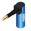 3 PCS EMK Adaptador de fibra óptica Adaptador de audio Puerto cuadrado a cabezal de conversión de puerto redondo