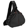 Cámara CADEN K1 DSLR Cámara Hombro Bolsa impermeable con cubierta de lluvia (Negro)
