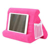 Soporte para computadora portátil Almohada para tableta Almohadilla de enfriamiento multifunción para computadora portátil Cojín de descanso (Rosa roja)