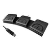 FS2020U CF Interruptor de pie Pedal Pedal Control de teclado Pedal combinado del juego del mouse (sonido mecánico)