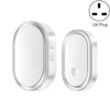 Cacazi A99 Home Smart Control Remoto Timbre Pager Anciano, Estilo: Enchufe del Reino Unido (Plata)