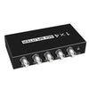 1 en 4 salidas SD-SDI / HD-SDI / 3G-SDI Amplificador de distribución Video SDI Splitter (enchufe del Reino Unido)