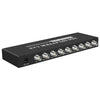 1 en 8 salidas SD-SDI / HD-SDI / 3G-SDI Amplificador de distribución Video SDI Splitter (enchufe de EE. UU.)