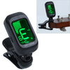 Afinador electrónico de cejilla de guitarra Little Angel WST-2058B, tamaño: 5 × 3,7 × 2,7 cm (negro)