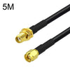 Cable adaptador coaxial SMA macho a SMA hembra RG58, longitud del cable: 5 m