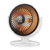 Pequeño Sun Mini Home Office Calentador Calentador eléctrico de 6 pulgadas Enchufe estándar nacional, Especificación: con cable de extensión de 3 m (blanco)