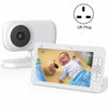 SM70 7 pulgadas 720 x 1080P Monitor inalámbrico para bebés Monitor de temperatura de la cámara Audio de 2 vías Enchufe del Reino Unido