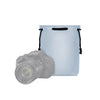 Bolsa de la cámara Baona Bolsa de cordón de lente, Tamaño: Medio (azul)