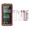ANENG 682 Smart VA Pantalla inversa Multímetro recargable de rango automático (Rojo)