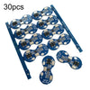 30 PCS 4A 2-Tandem 7.4V / 8.4V 18650 Placa de protección de batería de litio, Anti-sobrecarga, Anti-sobredescarga