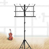 Soporte de piano plegable portátil levantado y engrosado Guzheng Guitar Home Music Stand (Negro)
