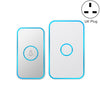 Cacazi A78 Timbre inalámbrico de larga distancia Control remoto inteligente Timbre electrónico, Estilo: enchufe del Reino Unido (blanco brillante)