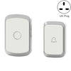 CACAZI A20 Timbre inalámbrico para el hogar inteligente Timbre con control remoto de música digital, estilo: enchufe del Reino Unido (plata)