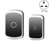 CACAZI A20 Timbre inalámbrico para el hogar inteligente Timbre con control remoto de música digital, estilo: enchufe del Reino Unido (negro)