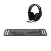 Protector de haz de cabeza para auriculares Logitech G733 (Blanco de la raya)