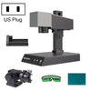 Máquina de tallado láser de caracteres de alta precisión con placa de identificación de metal DAJA M1 Pro 2W, estilo: M1pro + RT5 giratorio + fijación de anillo RF1 (enchufe de EE. UU.)