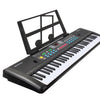 Juguete grande del instrumento musical del teclado para niños de 61 teclas, especificación: Enchufe CN
