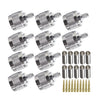 10 Uds NJ-4 para LMR240 N tipo conector de enchufe conector Coaxial RF de baja pérdida
