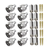 10 Uds NJ-5 para LMR300/5D-FB conector tipo N conector Coaxial RF de baja pérdida