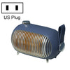 N301 Mini Heater Office Desk Silent Hot Air Calentador Hogar Dormitorio Calentador EE. UU. Enchufe (Tinta Azul)
