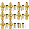 Conector de enchufe hembra RP SMA de 10 piezas para RG58 / LMR195 / RG142 / RG400