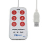 HK-6 6 Cayos PS Custom PS Actualización de acceso directo Medical Ultrasonido Adquisición USB Teclado, Longitud del cable: 2m