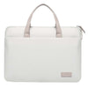 Para MacBook 15.6-16.1 Pulgadas MAHOO 10188 Bolsa de computadora de mano ultrafina Messenger Laptop Bag, Color: Gris