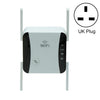 KP1200 1200Mbps DUAL BANDA 5G WIFI AMPLIFICADOR DE LA SEÑAL INALÁMBRICA, Especificación: Enchufe del Reino Unido (Blanco)