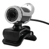 HXSJ A859 480P Computer Network Course Camera Video Cámara USB Micrófono de absorción de sonido incorporado (Negro)