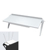 Soporte de monitor de computadora con estante de almacenamiento multifuncional creativo, tamaño: L (blanco)