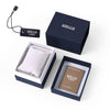 3 PCS BAOGELA Paper + Sponge Square Watch Packaging Box Caja de regalo de reloj negro, tamaño: 12.5 x 9.5 x 7.2cm