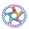 IIIPRO Disco flotante Road Mountain Bike Disco de freno de disco de seis clavos, tamaño: 180 mm (colorido)
