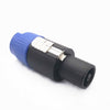 Conector de altavoz profesional de cuatro núcleos de audio de 10 piezas Conector de línea de audio NL4FC Conector de ohmio amplificador